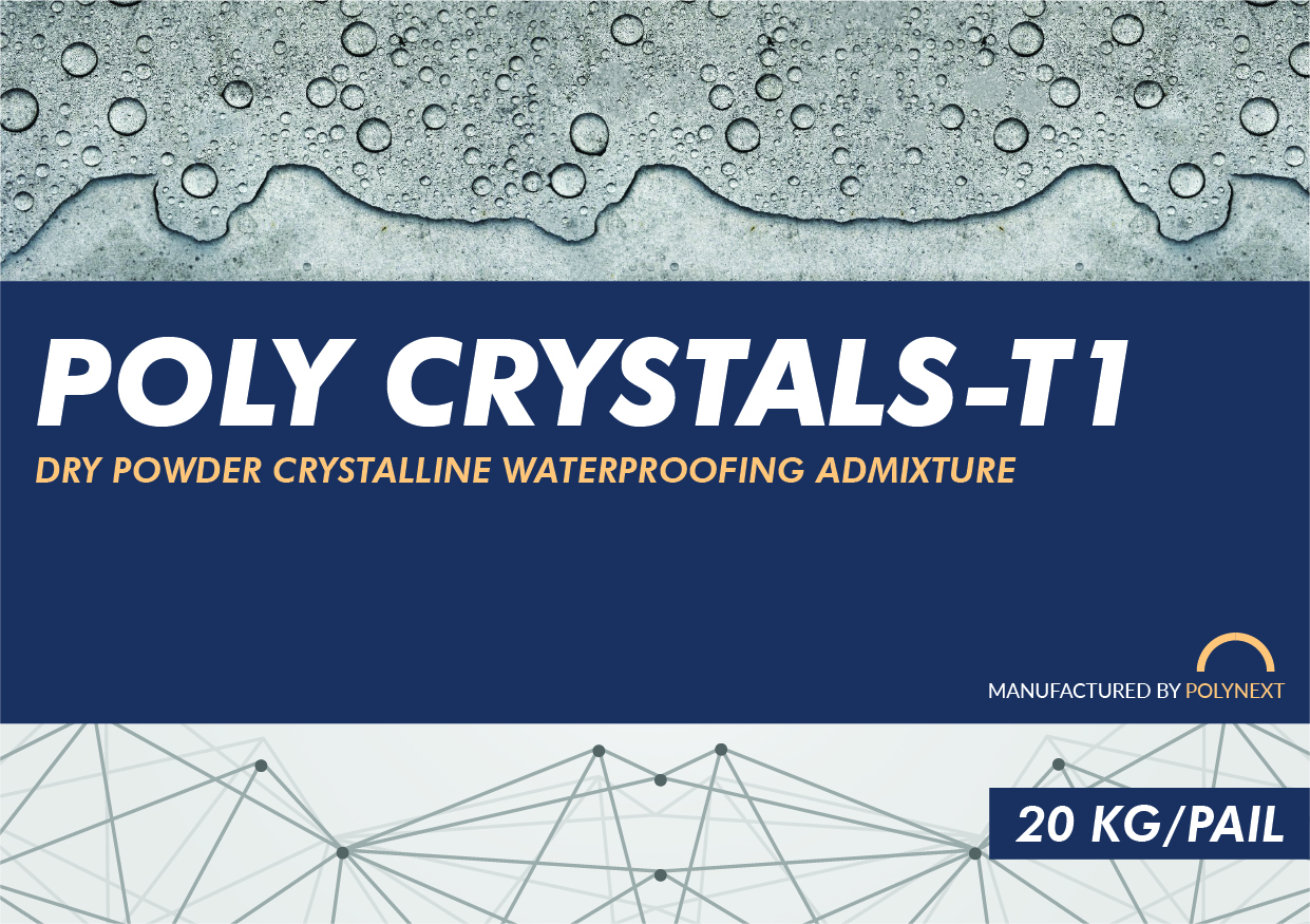 product label poly crystals t1